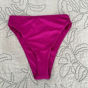 Coastin' Cutie Purple High-Cut Bikini Bottoms Lulus